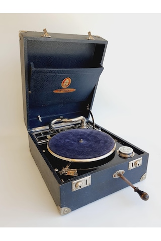 Odeon Orator Antika Çanta Gramofon 085 (EKSİK)