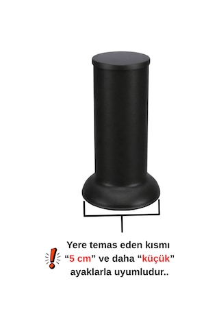 Robot Süpürge İçin Doğal Ahşap Koltuk Baza Yükseltici 3,5 Cm Yükseltir, Çap 5 Oyuklu Takoz 1 Adet Diğer