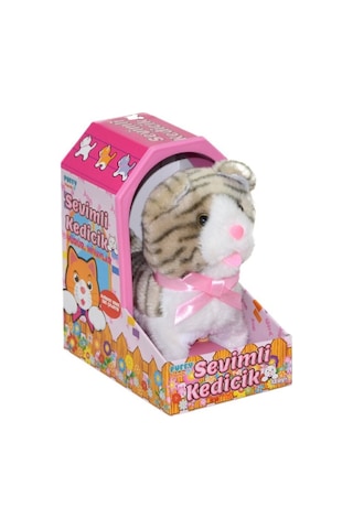47240 Sevimli Kedicik Jamina Beyaz