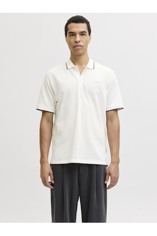 Jack & Jones Erkek Minimal Logolu Polo Yaka Tisört - Blualves - 12274681 Çok Renkli