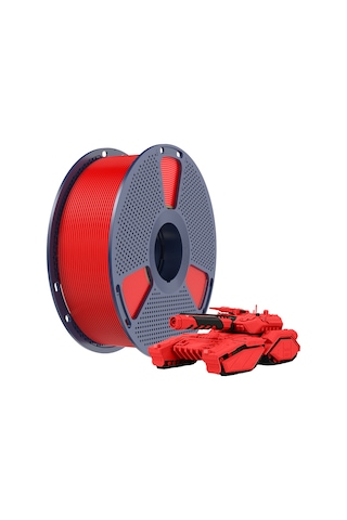 Sunlu Kırmızı Pla Filament - 1.75mm - 1 Kg Kırmızı