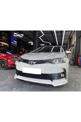 Toyota Corolla 2016-2018 Makyajlı Kasa Uyumlu Boyasız Plastik Custom Ön Ek