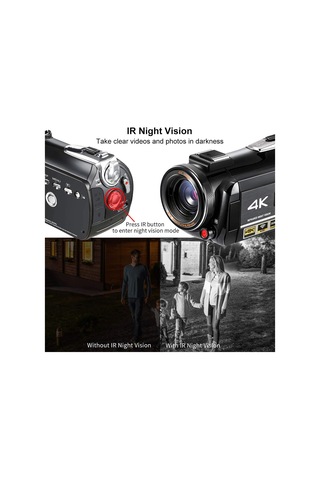 Ordro Ghost Hunting 3.1" UHD Gece Görüşlü IPS Video Kamera