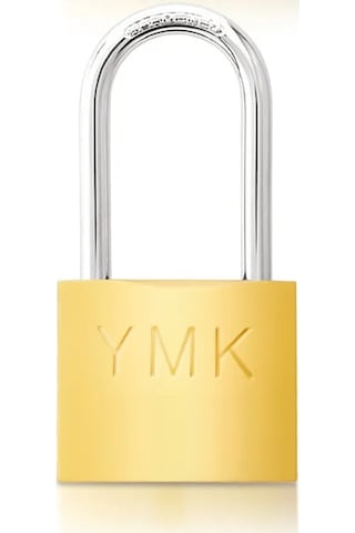Eko Sarı Boyalı Uzun Kancalı Asma Kilit 32mm 0-8