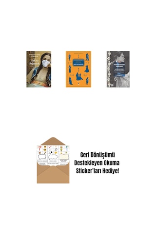 Hakka Sığındık + Mürebbiye + Kuyrukluyıldız Altında Bir İzdivaç Cep Boy + Okuma Sticker'ları
