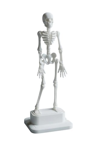 3d Baskı Dans Eden İskelet Akvaryum Hava Taşı 18,5 Cm