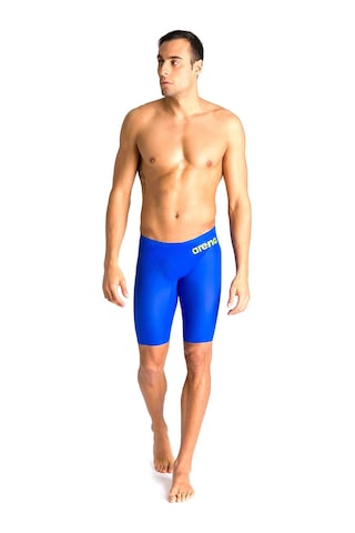 Arena Powerskin Carbon Air2 Jammer Erkek Mavi Yüzücü Yarış Mayosu 001130853 Mavi Mavi