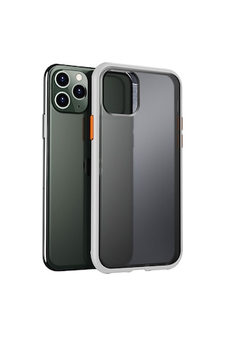 Apple Uyumlu iPhone Bikapak Elıt Enıgma 11 Pro Max Beyaz Kapak