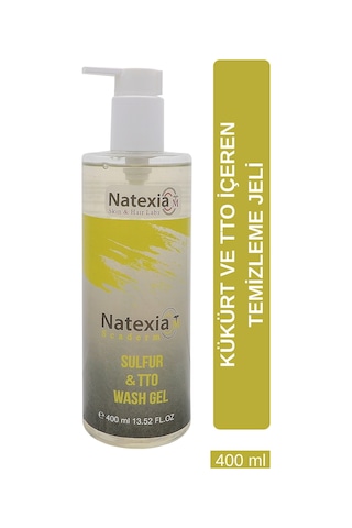 Natexia Kükürt Ve Tto İçeren Scaderm Sülfür&tto Yıkama Jeli 400 Ml