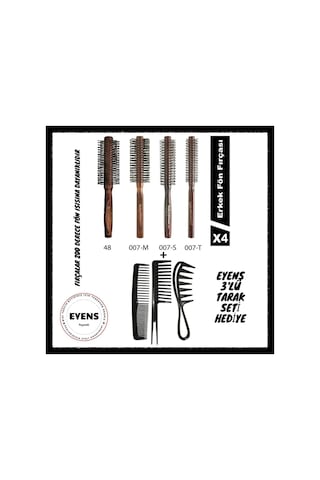 Elsa Professional 4 Lü Erkek Tarama Serisi Seti+3x Wax Tarağı