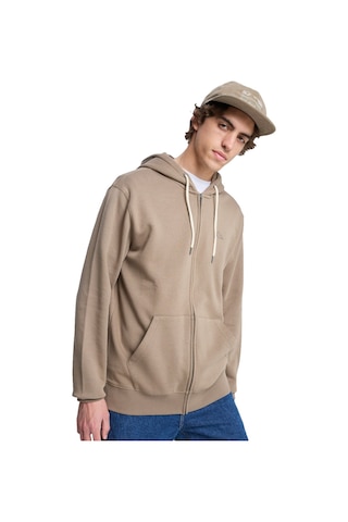 Quıksılver Quiksilver Salt Water Zip Erkek Bej Sweatshirt Tzc0 Taş