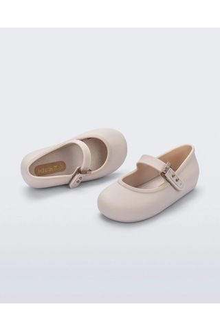 Mini Melissa Soft Ballerina Bej Kız Çocuk Babet 36240