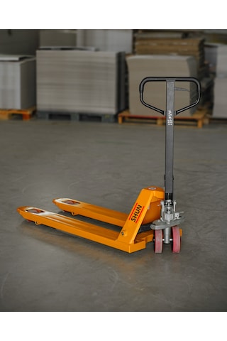 Shun 2.5 Ton Kapasiteli Kırmızı Teker Transpalet Acs250p