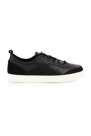 Libero Lz5882 Süet Ve Antik Deri Detaylı Hafif Eva Taban Kadın Sneaker Siyah