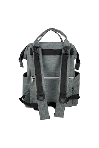 Stylo Star Anne Bebek Bakım Sırt Çantası + Termos Çanta Gri