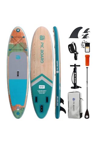 Wooden Girl Stand Up Paddle Board 320x82x15 Cm Ölçülerinde