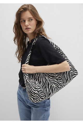 Mavi - Zebra Desenli Çanta 1913508-20933 Siyah