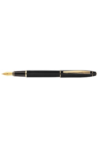 Ofisbay Scrikss 35 Dolma Kalem Mat Siyah Altın