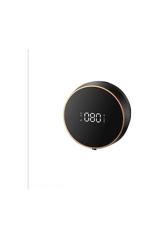 Ulzyvf Otomatik Köpüklü Sabunluk - Duvar Tipi, Şarj Edilebilir, Kızılötesi Sensörlü Siyah Model Siyah