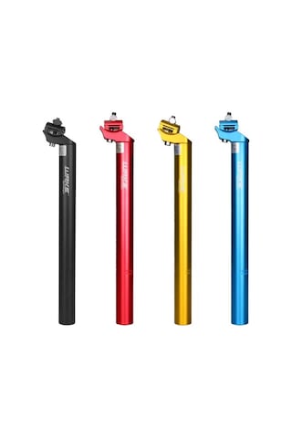 Xbyc 679 Wake Sele Borusu 27.2mm Çap X 35cm Uzunluk Hafif Renkli Bisiklet Koltuk Borusu Mavi Renk Mavi
