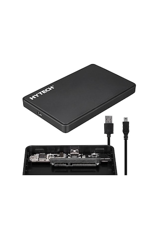 Hytech Hy-hdc21 2.5 Usb 2.0 Sata Harici Hard Disk Kutusu Siyah