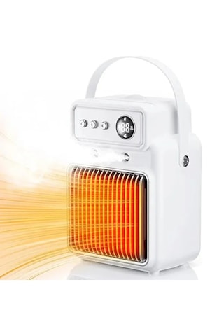 Masaüstü Nemlendiricili Fanlı Isıtıcı, 2000w 3 Kademeli Hızlı Hava Isıtıcı Xh-1202