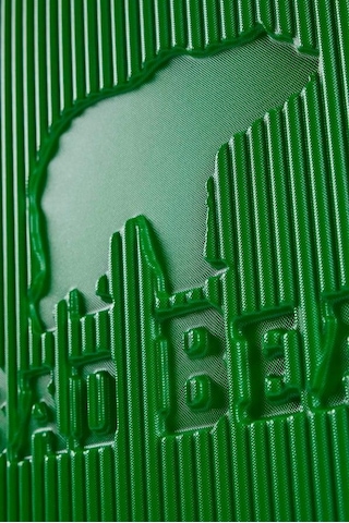 Bad Bear Logo Suitcase 23.01.80.002y Yeşil Orta Boy Valiz 64lt Yeşil