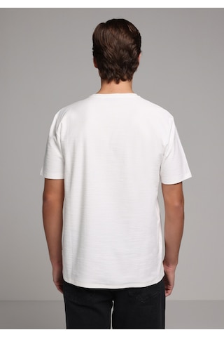 Colin's Colins Regular Fit Yuvarlak Yaka Düz Erkek Beyaz Kısa Kol Tişört Cl1080599 Q1.v2 Wht
