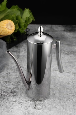304 Çelik 880 Ml Yağdanlık Sosluk Sirkelik Cin902 Gri