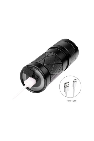 Sones Mini Dış Mekan Uzun Menzilli Güçlü Işık Led El Feneri, Özellikler: Xhp90