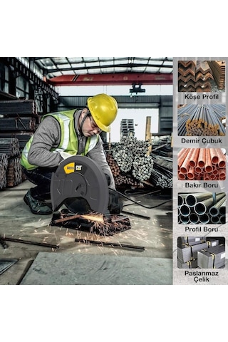 Cat Da10126 350mm Universal Metal Profil Kesme Taşı