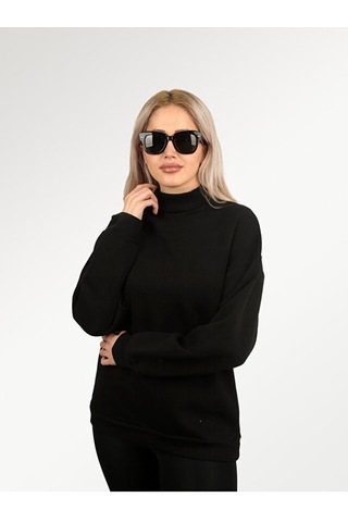 Düz Boğazlı Sweatshirt 001