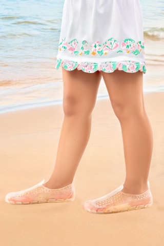 Kiko Kids Elin Günlük Deniz Havuz Kız Çocuk Plaj Ayakkabısı Pembe