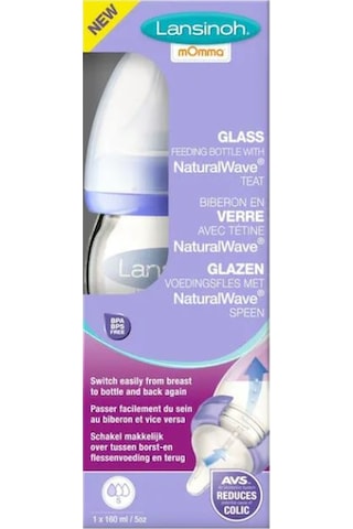 Lansinoh Natural Wave Cam Biberon  160 ML
