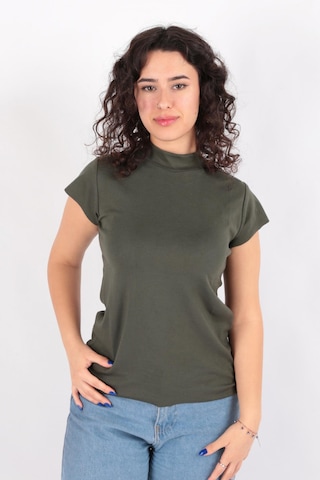 Busem S0016848 Kadın Bluz Haki