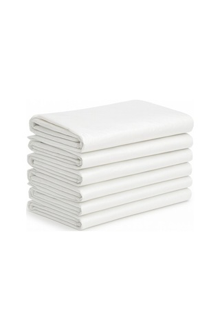 Beyaz Dökme Çöp Torbası Kalın Dayanıklı Ev Mutfak İş Ofis 38x61 Cm 50 Adet