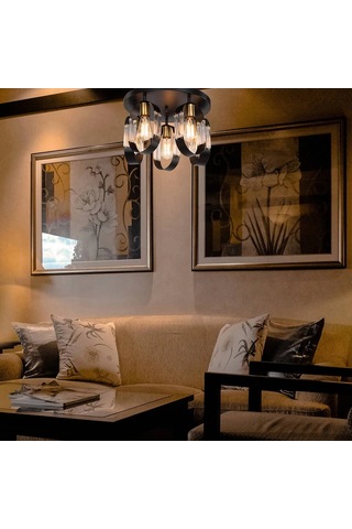 Nova 5'li Plafonyer Avize Çok Renkli