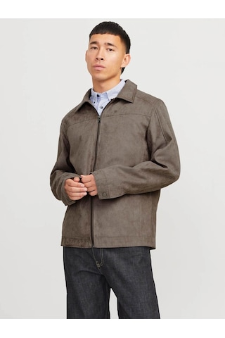 Jack & Jones Jjedylan Shacket Noos Erkek Ceket 12268609 Kahverengi