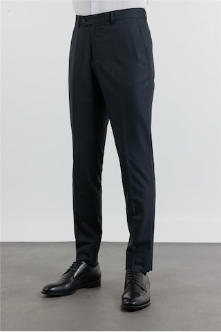 İmza Lacivert Gabardin Yan Cep Açık Paça Basic Slim Fit Esnek Classic Pantolon 1003255013 Basic Lacivert