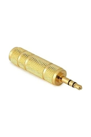 6.3 Mm Dişi 3.5 Mm Erkek Çevirci Amfi Kablosu 3.5 Mm Jack Çevirici