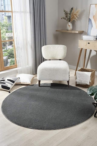 Bali Antrasit Daire Halı Salon Oturma Odası Çocuk Odası Yatak Odası Halısı 4500