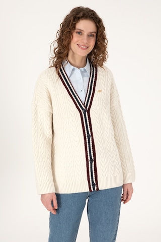 U.S. Polo Assn. U.s. Polo Assn. Kadın Hırka Triko 50314775-vr256 İnci