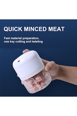 Mini Rondo Şarjlı 250 Ml Hazneli 4801