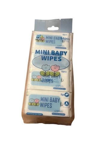 Mini Bebek Islak Mendili 8x8 8'li set