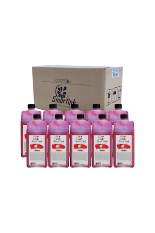 Smartink HP Uyumlu Pigment Mürekkep 10' L Kırmızı (H971P-H973P-