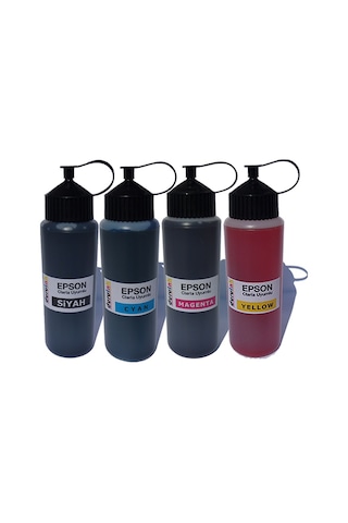 Duruınk Epso Stylus Sx420w Uyumlu Mürekkep Seti 4 Renk 4x500ml