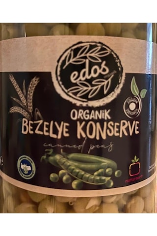 Edos Organik Bezelye Konserve 580 Gr