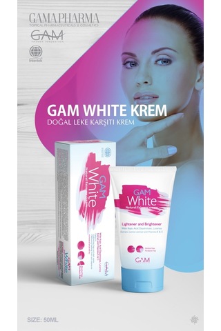 Gam White Krem Leke Kremi 50 ML