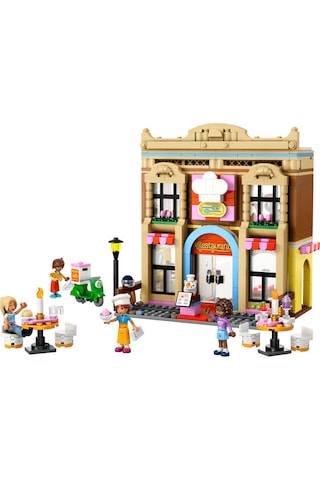 LEGO® Friends Restoran ve Aşçılık Okulu 42655 - 8 Yaş ve Üzeri Çocuklar için Mini Bebek İçeren Yaratıcı Oyuncak Yapım Seti (896 Parça)