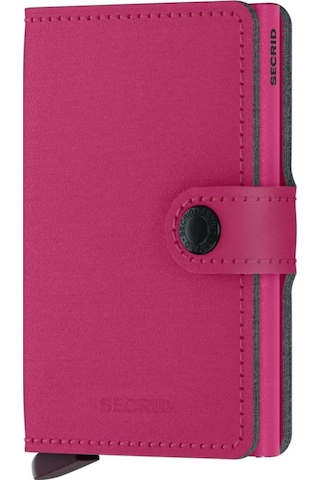 Secrid Miniwallet Yard Powder Kartlık Cüzdan Fuschsia Çok Renkli